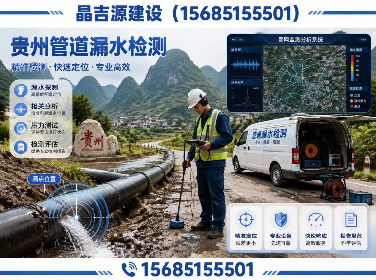 云岩区自来水漏水检测展示图