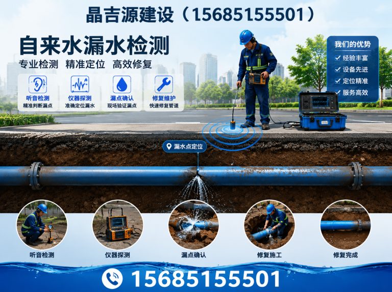云岩区贵州管道漏水检测展示图