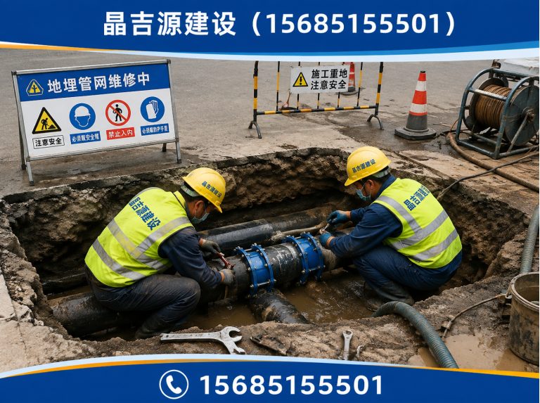 云岩区管道查漏定位展示图